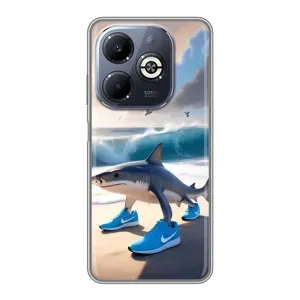 Чохол з мемом Тралалело тралала на Infinix Smart 8 Plus