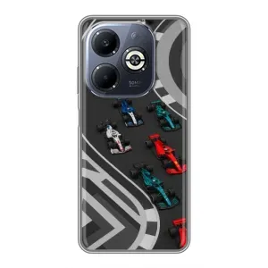 Чохол з принтом «Траса Ф1» для Infinix Smart 8 Plus