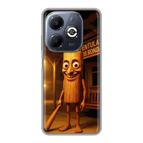 Чохол з принтом «Тунг тунг сахур» для Infinix Smart 8 Plus