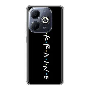 Украинские Чехлы для Infinix Smart 8 Plus с картинкой УПА (AlphaPrint) (UKRAINE)