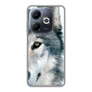 Чохли з картинкою животних Infinix Smart 8 Plus (Вовк)
