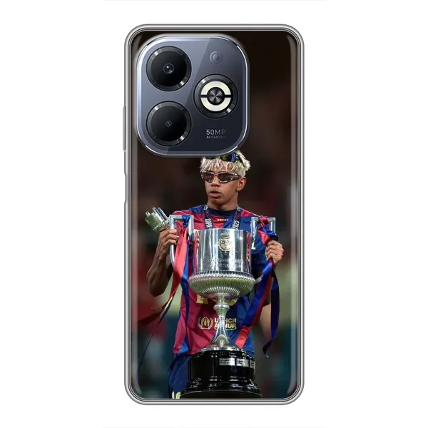 Чохол з принтом «Ямаль з кубком» для Infinix Smart 8 Plus