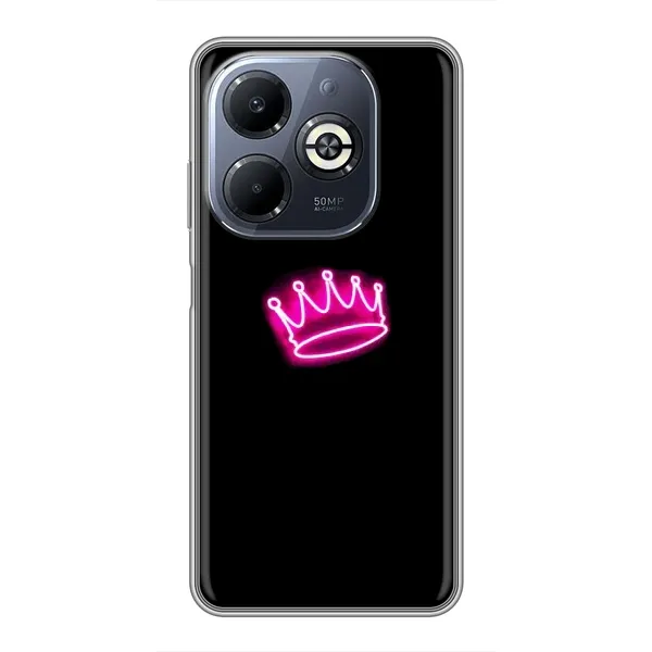 Чохол з принтом «Яскрава корона» для Infinix Smart 8 Plus