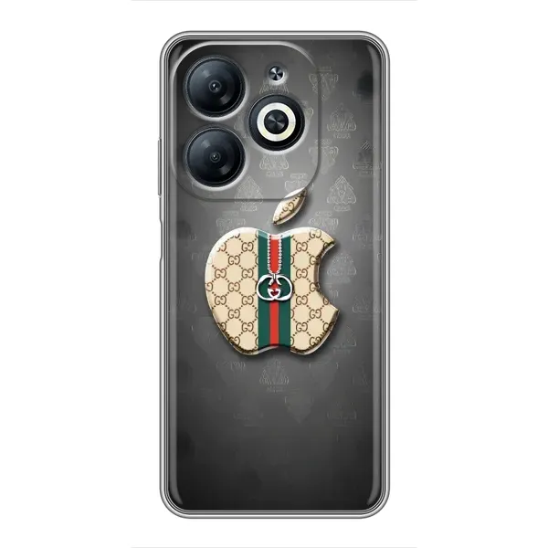 Чехол с принтом «Apple gucci» для Infinix Smart 8