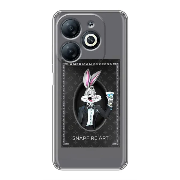 Чехол с принтом «Бакс Бани LV» для Infinix Smart 8