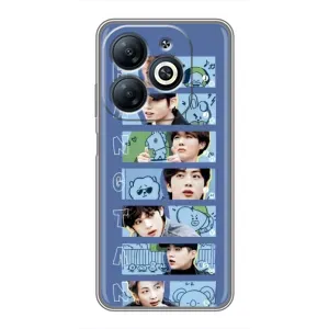 Чехлы BTS для Infinix Smart 8 (AlphaPrint) (Bangtan)