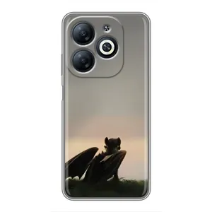 Чохол як приборкати дракона на Infinix Smart 8 (Беззубик)