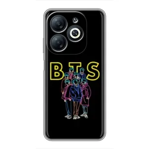 Чехлы BTS для Infinix Smart 8 (AlphaPrint) (BTS стайл)