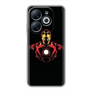 Чехлы с героями Марвел Infinix Smart 8 (VPrint) (Человек железный)
