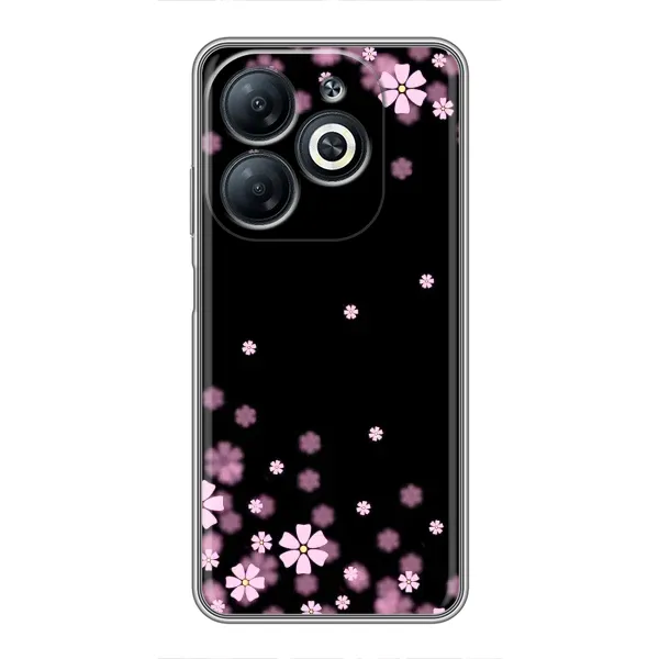 Чехол с принтом «Цветочки маленькие» для Infinix Smart 8