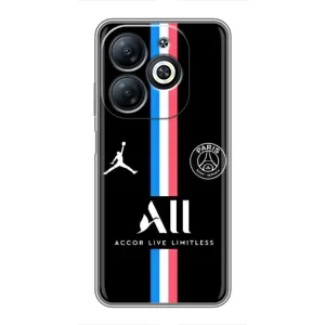 Чохли PSG для Infinix Smart 8 (AlphaPrint) (футболка ПСЖ)