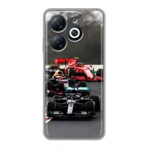 Чохол Формула1 на Infinix Smart 8 (Гонка Формула 1)