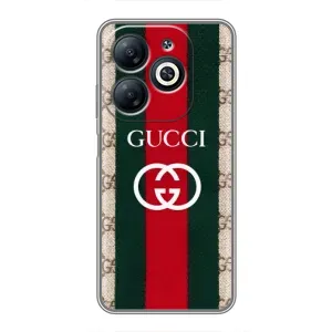 Чохли GUCCI для Інфінікс Смарт 8 (AlphaPrint) (Gucci дизайн)