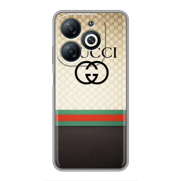 Чехол с принтом «GUCCI стиль» для Infinix Smart 8