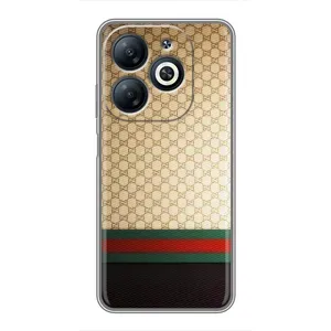 Чохли GUCCI для Інфінікс Смарт 8 (AlphaPrint) (Гуччі Фон)