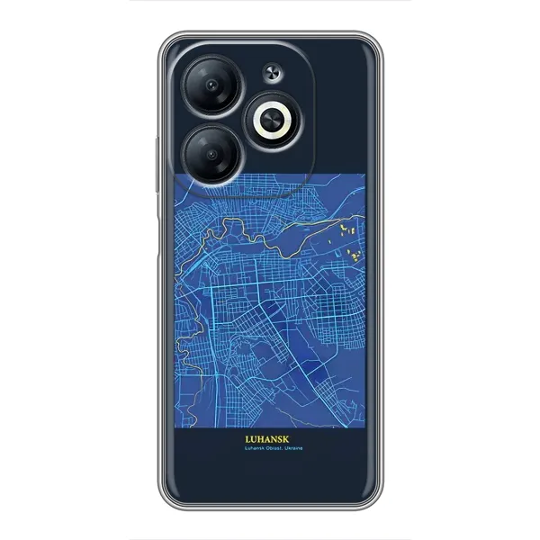 Чехол с принтом «Гуганск» для Infinix Smart 8