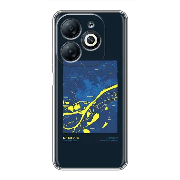 Чехол с принтом «Херсон» для Infinix Smart 8