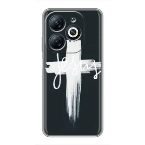 Християнські Чохли для Infinix Smart 8 (AlphaPrint) (Ісус)