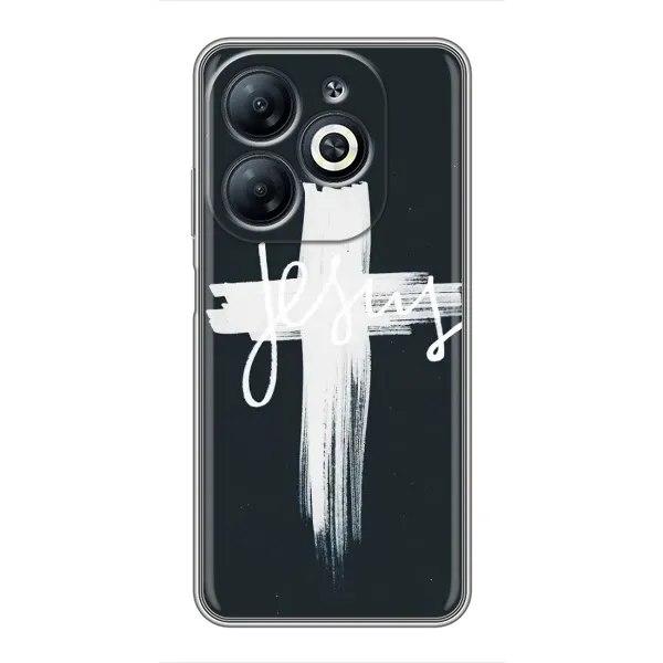 Чохол з принтом «Ісус» для Infinix Smart 8 Чохол з принтом «Ісус» для Infinix Smart 8