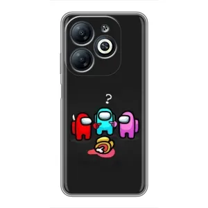 Чохли Амонг Ас для Infinix Smart 8 (AlphaPrint) (Імпостер)