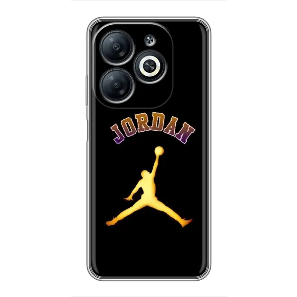 Чехол с принтом «Jordan Gold» для Infinix Smart 8