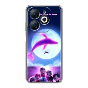 Чехлы BTS для Infinix Smart 8 (AlphaPrint) (КИТ BTS)