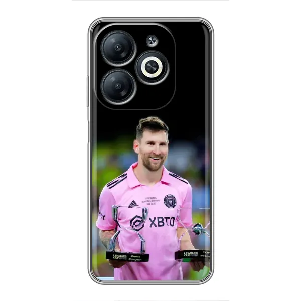 Чехол с принтом «Кубки Месси» для Infinix Smart 8