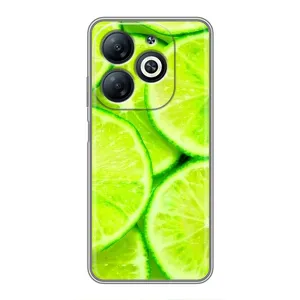 Чехлы с Фруктами для Infinix Smart 8 (VPrint) (Лайм)