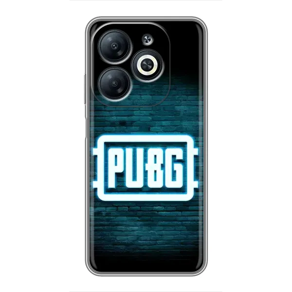 Чохол з принтом «Лого PUBG» для Infinix Smart 8