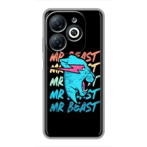 Чохли Містер Біст для Інфінікс Смарт 8 (logo Mr beast)