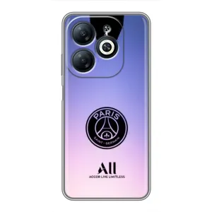 Чохли PSG для Infinix Smart 8 (AlphaPrint) (лого PSG)
