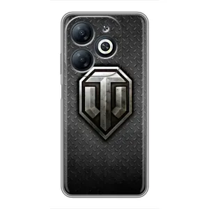 Чехлы с тематикой Киберспорт для Infinix Smart 8 (VPrint) (Лого Tanks)