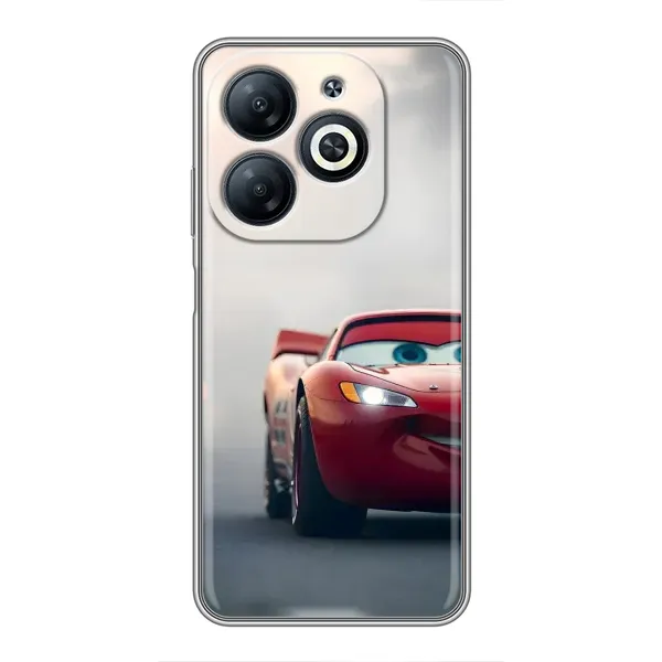 Чехол с принтом «Скоростной Маквин» для Infinix Smart 8