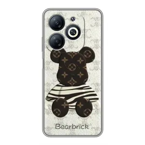 Крутые Чехлы Луи Виттон для Infinix Smart 8 (AlphaPrint) (Медведь LV)