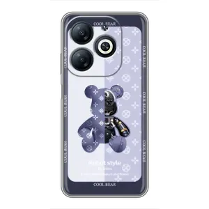 Крутые Чехлы Луи Виттон для Infinix Smart 8 (AlphaPrint) (Медвежонок LV)