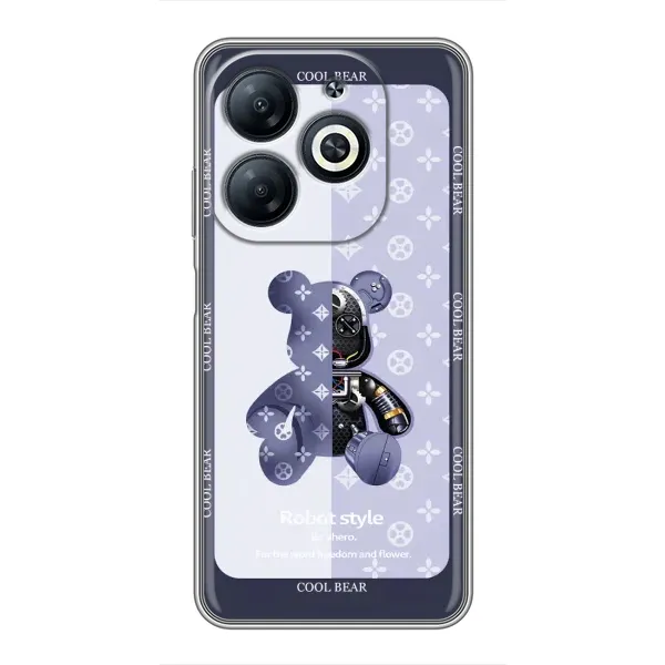 Чехол с принтом «Медвежонок LV» для Infinix Smart 8