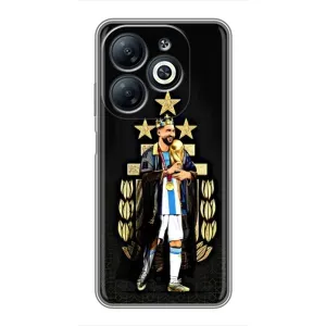Чохли для Infinix Smart 8 (Leo чемпіон) (AlphaPrint) (Мессі Король)
