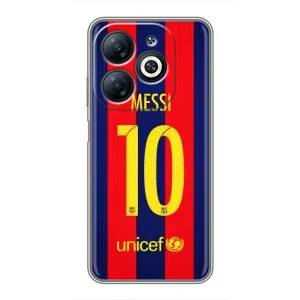 Чохли Мессі для Infinix Smart 8 (AlphaPrint) (Messi Barca 10)