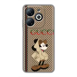 Чохли GUCCI для Інфінікс Смарт 8 (AlphaPrint) (Mickey GUCCI)