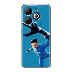 Чохол з принтом Фантастична четвірка для Infinix Smart 8 (Містер Фантастік супергерой)