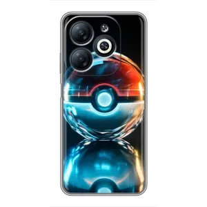 Чохол з Пікачу на Infinix Smart 8 (М'яч Пікачу)