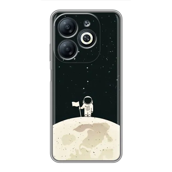 Чехол с принтом «На луне» для Infinix Smart 8