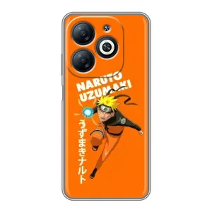 Naruto Anime Чехлы для Инфиникс Смарт 8 (AlphaPrint) (Наруто узумаки)