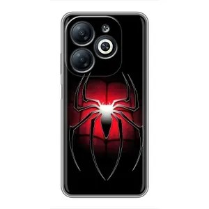 Чохол з людиною павуком для Infinix Smart 8 - (AlphaPrint) (Паук марвел)