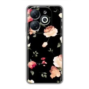 Чохли з квітами для Infinix Smart 8 (VPrint) (Трояндочки)