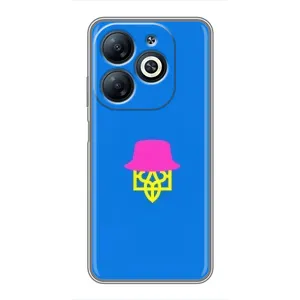 Чохли для Infinix Smart 8 Укр. Символіка (AlphaPrint) (Шапка на гербу)