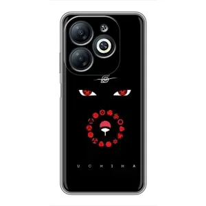 Чехлы на тему: Итачи Учиха для Infinix Smart 8 (AlphaPrint) (глаза Итачи)