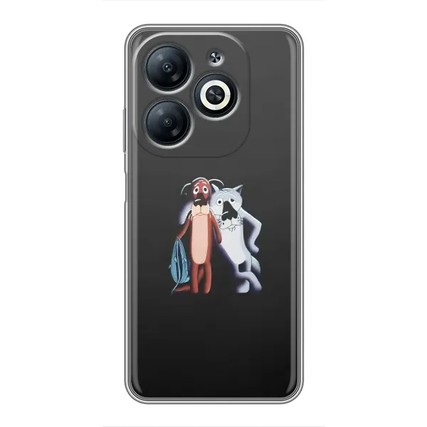 Чохол з принтом «Жив був пес» для Infinix Smart 8