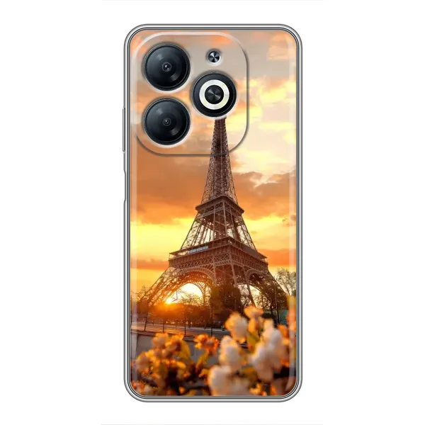 Чохол з принтом «Сонячня вежа» для Infinix Smart 8