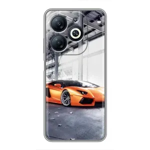 Чохли з Машинами на Інфінікс Смарт 8 (VPrint) (Sport Car)